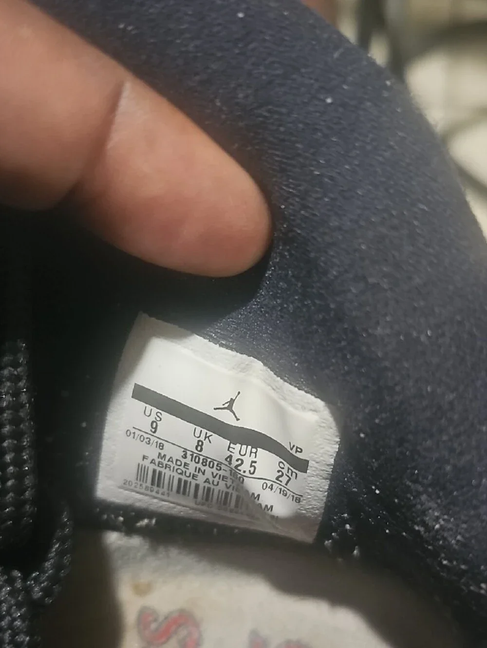 Jordan nike sneaker